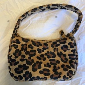Leopard Print Shoulder Bag